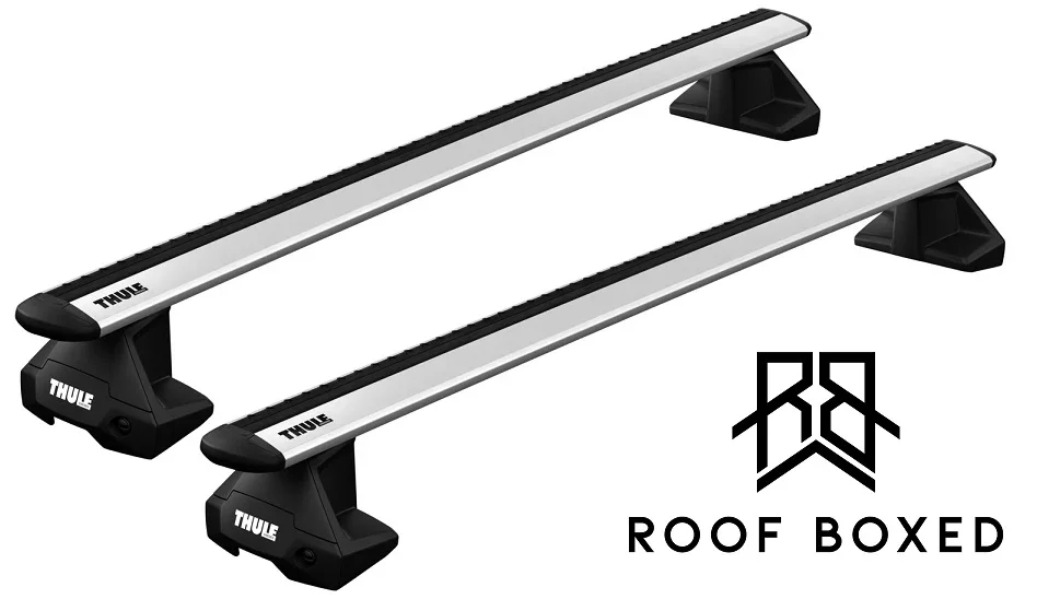 Thule Roof Bar Set for HYUNDAI Accent 4-dr Sedan 2018 onwards - Normal Roof (Wingbar Evo - Silver) - Image 5